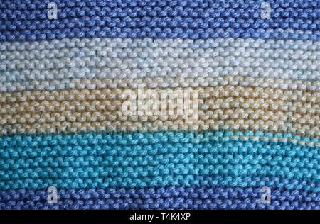 Multi Colored Wool Background Stock Photo