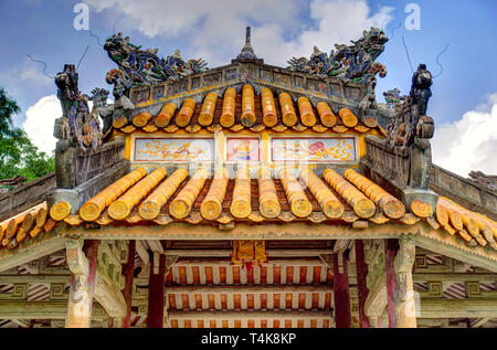 Hue citadel, Vietnam Stock Photo