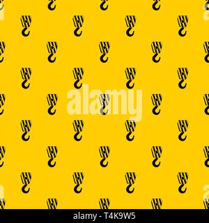 Crane hook pattern vector Stock Vector