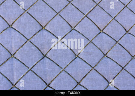 Box pattern Background with vignetting christmas silver Stock Photo