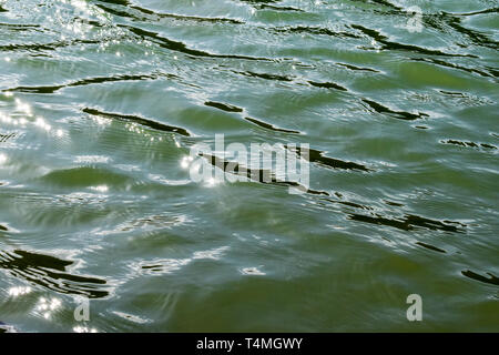 Water waves for nature background. Stock Photo