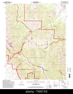 Usgs Topo Map Colorado Co Coaldale 232590 1994 24000 Restoration T4n1yg 