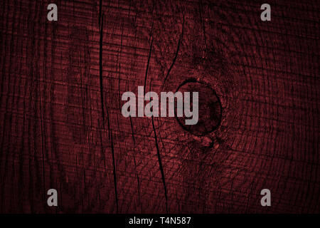 Texture of dark burgundy old rough wood. Mahogany abstract background for design. Vintage retro Stock Photo