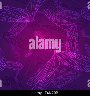 Abstract violet vector background with geometric shapes Stock Vector