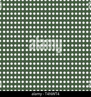 Tile vector pattern with small white polka dots on mint green background eps10 Stock Vector