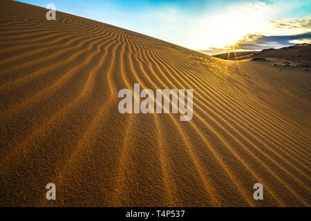 Sand Dunes in Muine, Vietnam Stock Photo