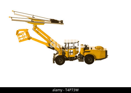 Face drill rigs for mining construction development Stock Photo