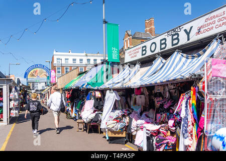 Shepherd's Bush Market, Uxbridge Road, Shepherd's Bush, London Borough of Hammersmith and Fulham, Greater London, England, United Kingdom Stock Photo