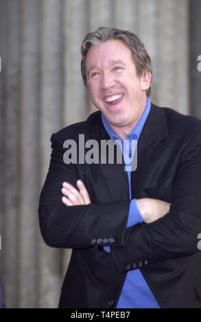 LOS ANGELES, CA. November 19, 2004:  Los Angeles, CA:  Comedian TIM ALLEN on Hollywood Boulevard where he was honored with the 2,270th star on the Hollywood Walk of Fame. Stock Photo