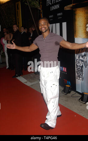 CANNES, FRANCE. May 16, 2004: CUBA GOODING JR. at the gala screening & party at the Cannes Film Festival for Kill Bill Volume II, which was screening out of competition. Stock Photo