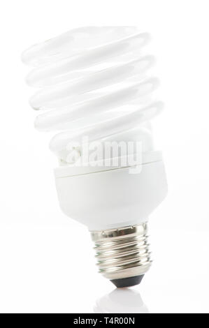 New light bulb isolated close up view Stock Photo