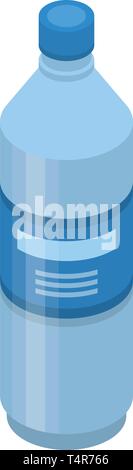 Bottle cleaner icon, isometric style Stock Vector