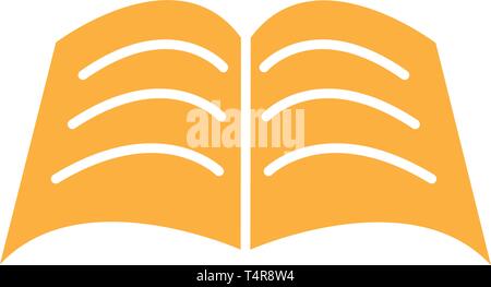book icon template Stock Vector