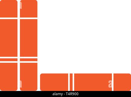 book icon template Stock Vector
