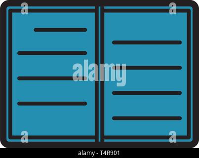 book icon template Stock Vector