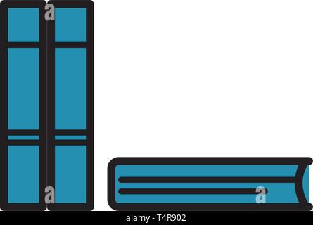 book icon template Stock Vector
