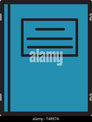 book icon template Stock Vector