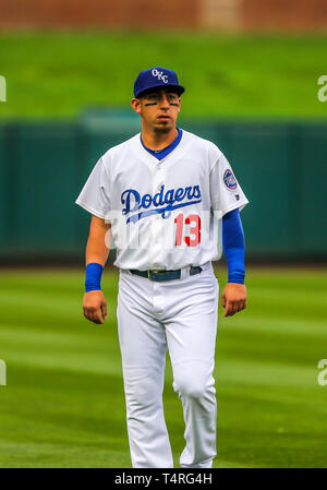 Oklahoma City Dodgers Mascot Brooklyn Dances Editorial Stock Photo - Stock  Image
