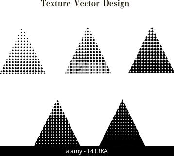 Five triangle logo. vector clip art. Trend logo Stock Vector