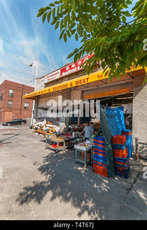 Chinatown Market in the Seattle International District. Stock Photo