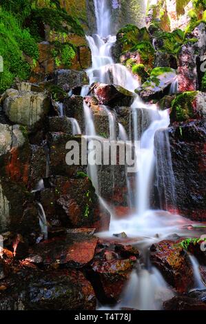 Waterfall Nideck, Vosges, Alsace, France, Europe Stock Photo
