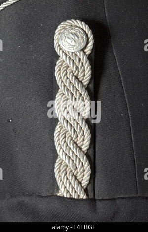 A jacket of a dress uniform of an Obersturmbannführer in the 13th SS ...