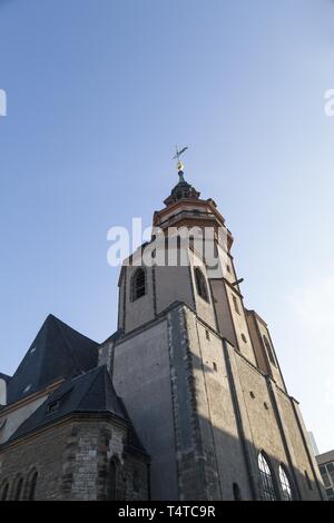 Nikolai Church, Leipzig, Saxony, Germany, Europe, PublicGround, Europe Stock Photo