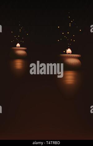 candle back 01 Stock Vector