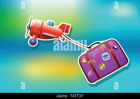 case3 with stickers Stock Vector