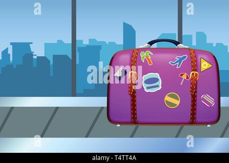case3 with stickers Stock Vector