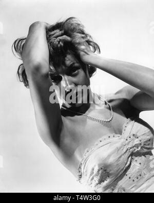 Gloria Grahame Portrait THE BIG HEAT 1953 director Fritz Lang Film Noir Columbia Pictures Stock Photo