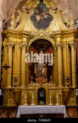 iglesia de Sant Pere, Sencelles, Mallorca, balearic islands, Spain. Stock Photo