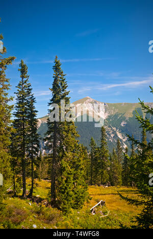 Hiking in the Raxalpe, Lower Austria Stock Photo