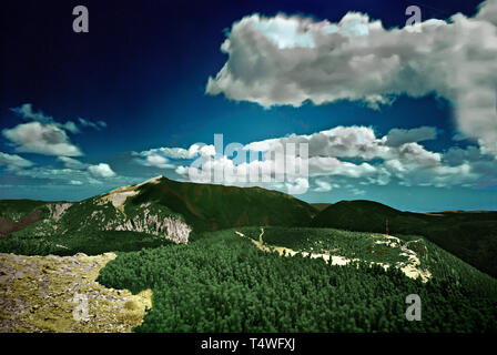 Hiking in the Raxalpe, Lower Austria Stock Photo