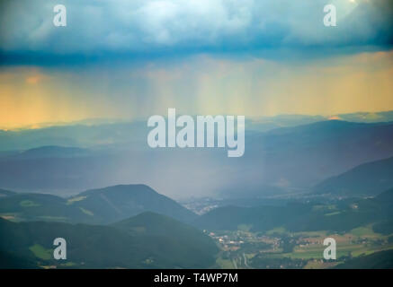 Hiking in the Raxalpe, Lower Austria Stock Photo