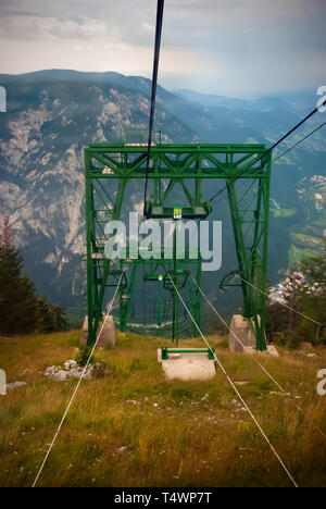 Hiking in the Raxalpe, Lower Austria Stock Photo