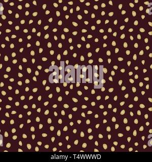 Seamless Vector Background With Random Shapes Stock Vector