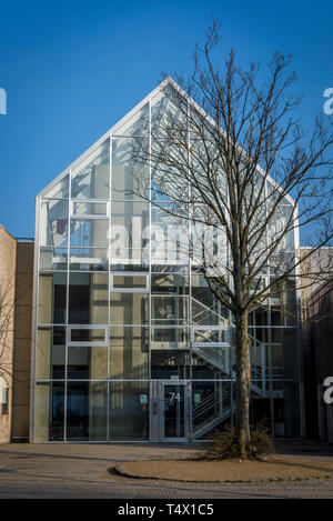 Stylish, designer house, Christianshavn, Copenhagen, Denmark Stock Photo