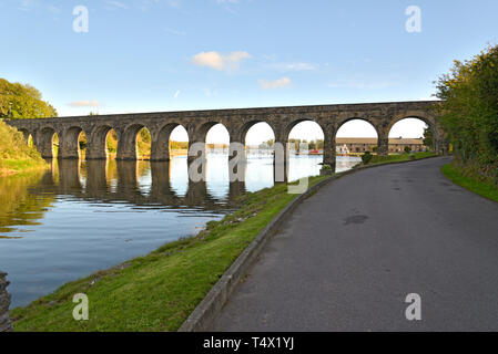 Ballydehob Twelve Arch Viaduct Stock Photo