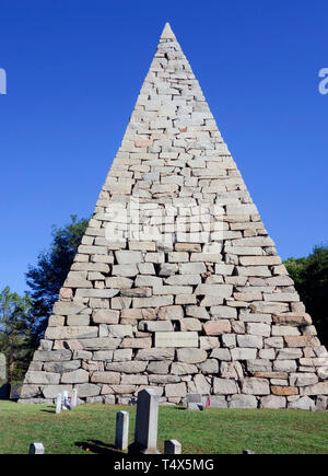 Pyramid memorial to Confederate Soldiers in Hollywood cemetery, Richmond, Virginia, US, 2017. Stock Photo