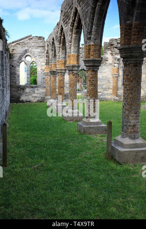 Bermuda, South Coast, St. George's Parish, Unfinished Church Stock Photo