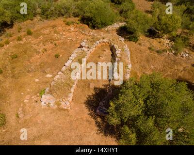 Closos de Can Gaià , yacimiento arqueológico, Portocolom,asentamiento