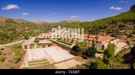 CCA, Andratx Centro de Arte, Andratx, Sur de la Sierra de Tramuntana, Mallorca, balearic islands, Spain. Stock Photo