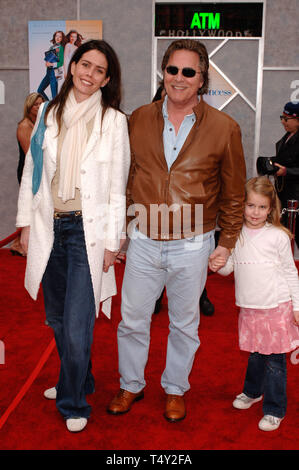 LOS ANGELES, CA. March 13, 2005: Actor DON JOHNSON & wife KELLEY PHLEGER & daughter ATHERTON GRACE at the Hollywood premiere of Walt Disney Pictures' Ice Princess, at the El Capitan Theatre. © 2005 Paul Smith / Featureflash Stock Photo