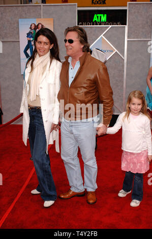 LOS ANGELES, CA. March 13, 2005: Actor DON JOHNSON & wife KELLEY PHLEGER & daughter ATHERTON GRACE at the Hollywood premiere of Walt Disney Pictures' Ice Princess, at the El Capitan Theatre. © 2005 Paul Smith / Featureflash Stock Photo