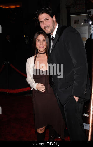 LOS ANGELES, CA. March 13, 2005: Actress SOLEIL MOON FRYE & husband producer JASON GOLDBERG at the Los Angeles premiere of Guess Who, at the Grauman's Chinese Theatre, Hollywood. © 2005 Paul Smith / Featureflash Stock Photo