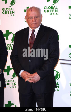 LOS ANGELES, CA. April 15, 2005: Former Soviet president MIKHAIL GORBACHEV at the Global Green USA's annual Millennium Awards for contributions to the environment, at the Beverly Hills Hotel. © 2005 Paul Smith / Featureflash Stock Photo