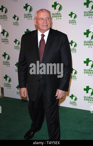 LOS ANGELES, CA. April 15, 2005: Former Soviet president MIKHAIL GORBACHEV at the Global Green USA's annual Millennium Awards for contributions to the environment, at the Beverly Hills Hotel. © 2005 Paul Smith / Featureflash Stock Photo