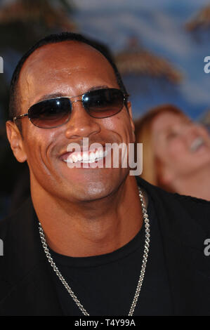 Dwayne Johnson at the 2005 MTV Movie Awards - Arrivals held at the
