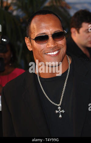Dwayne Johnson at the 2005 MTV Movie Awards - Arrivals held at the
